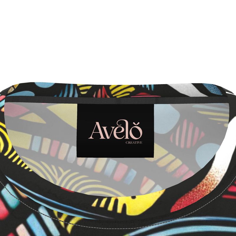 T-shirt con stampa integrale