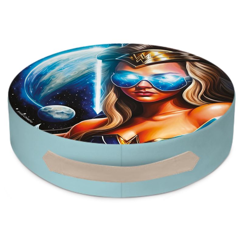 Cuscino pavimento rotondo dallo Spazio