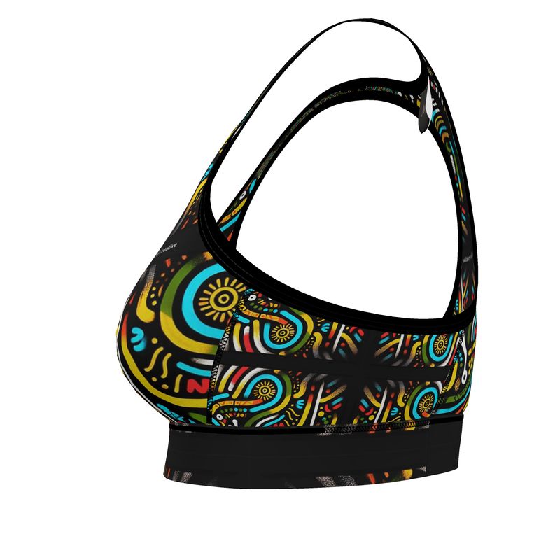 African Sports Bra