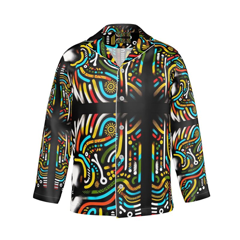 African Mens Luxury Pyjama Shirt