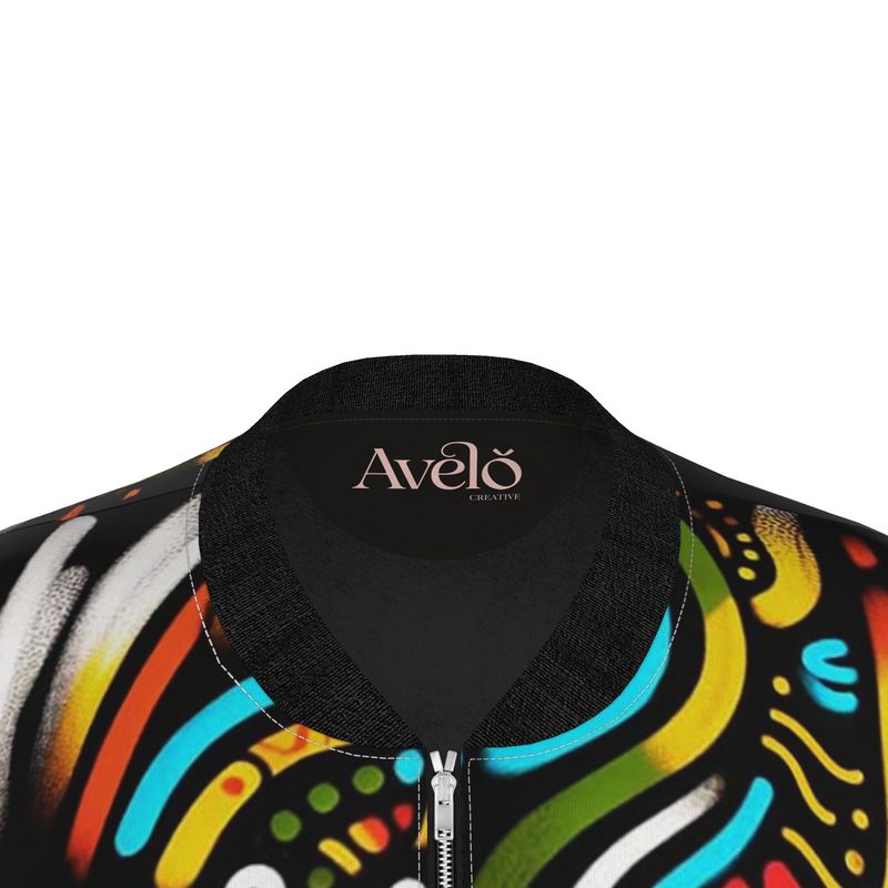African Ladies Bomber Jacket