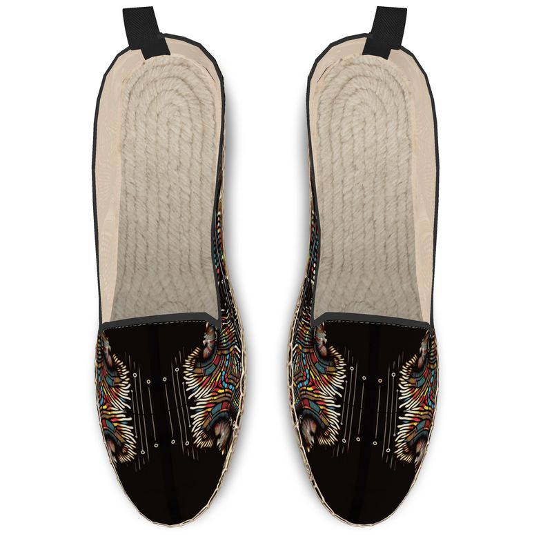 African Loafer Espadrilles
