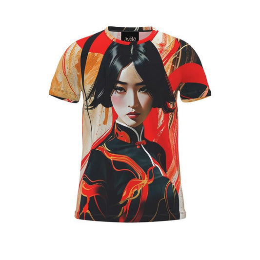 Taglia e cuci T-shirt con stampa integrale