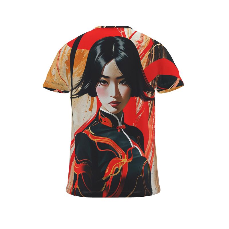 Taglia e cuci T-shirt con stampa integrale