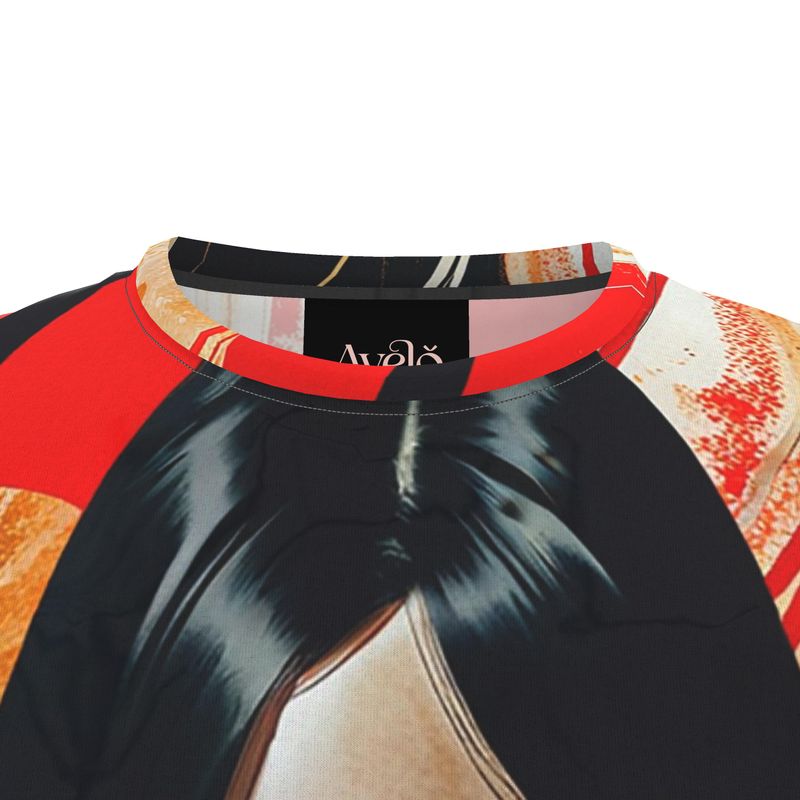 Taglia e cuci T-shirt con stampa integrale