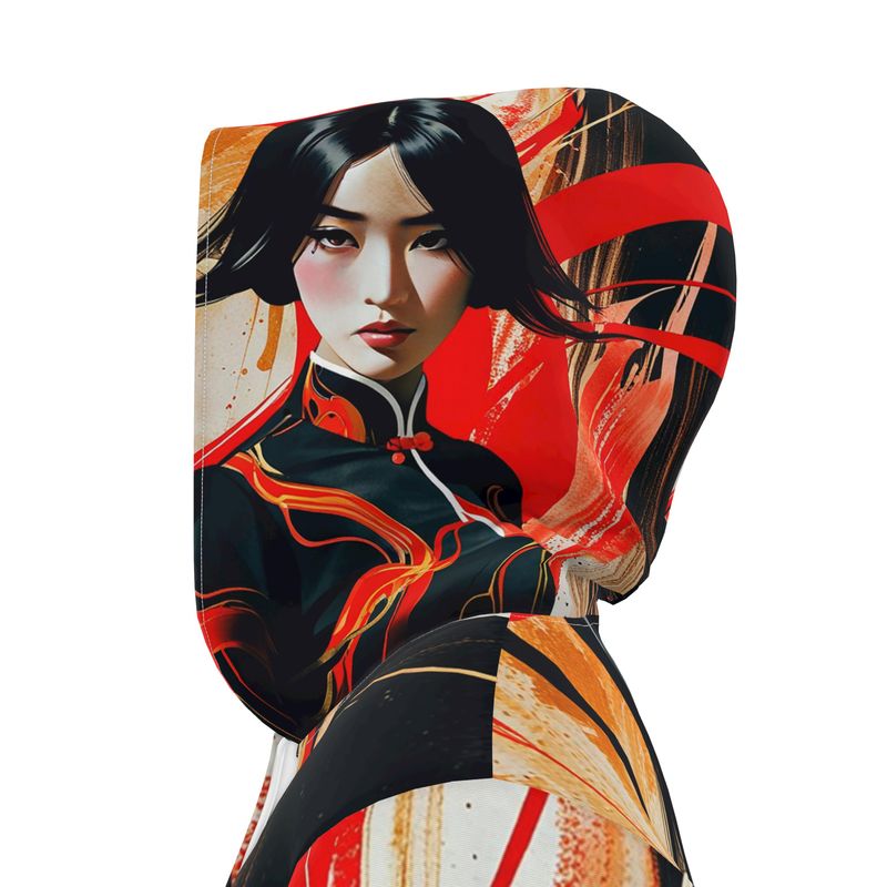 Asia Womens Hooded Rain Mac