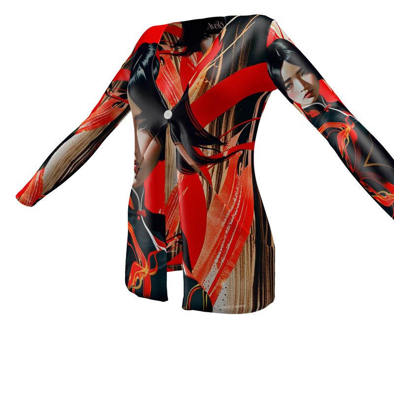 Asia Ladies Cardigan With Pockets