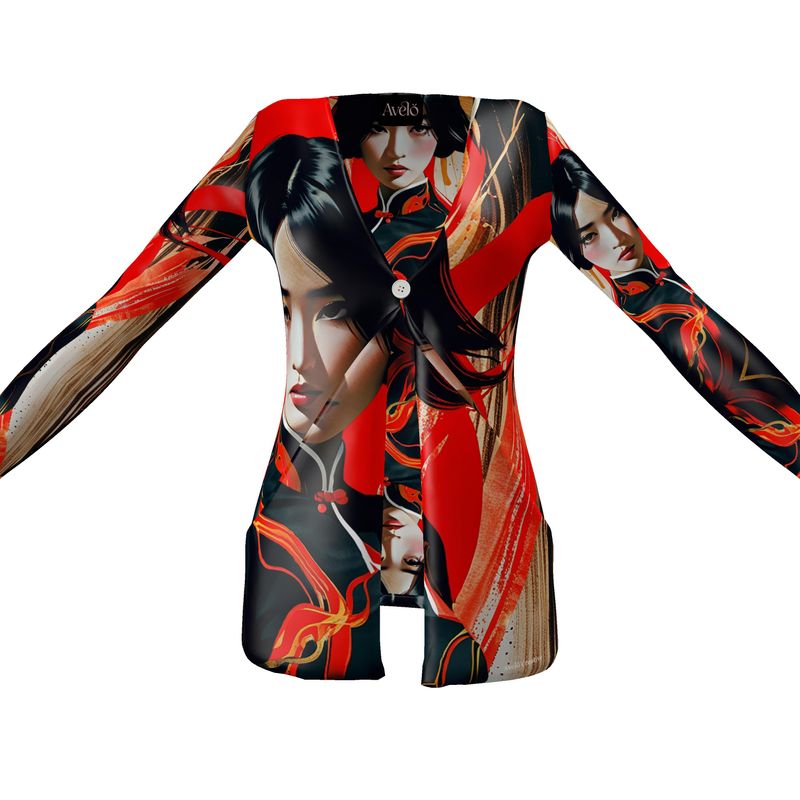 Asia Ladies Cardigan With Pockets