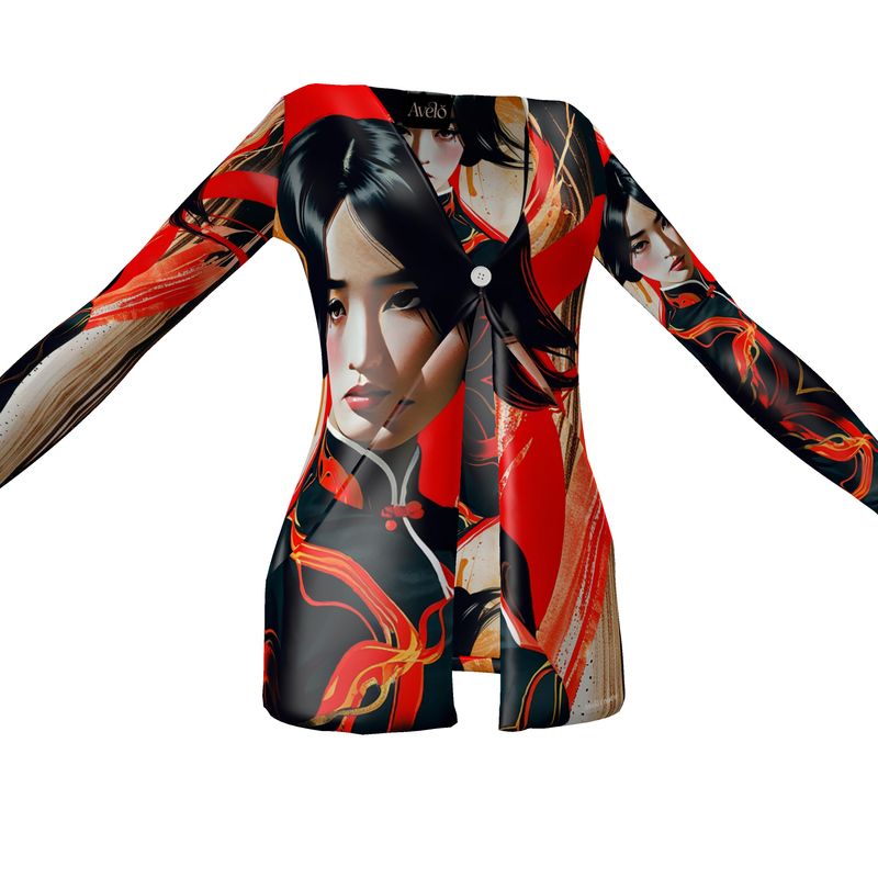 Asia Ladies Cardigan With Pockets