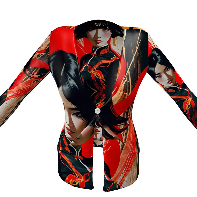 Asia Ladies Cardigan With Pockets