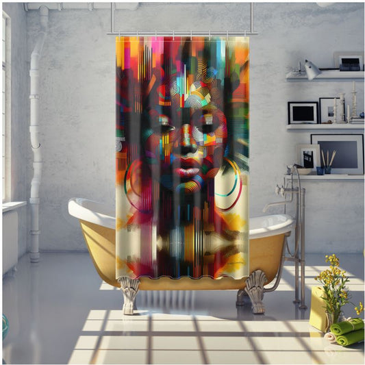 Tenda doccia personalizzata