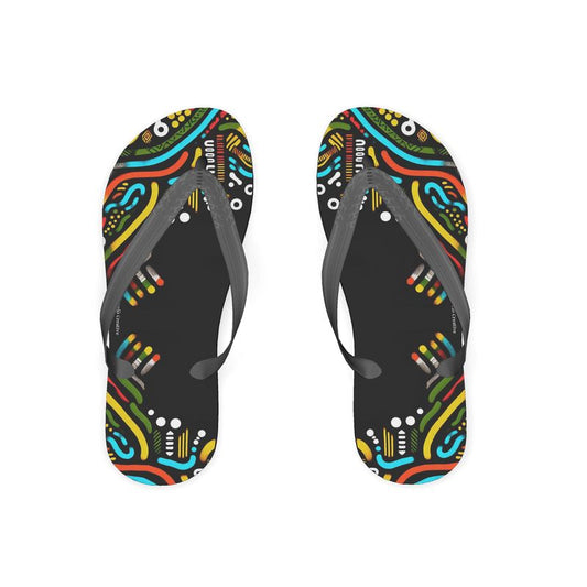 African Flip Flops