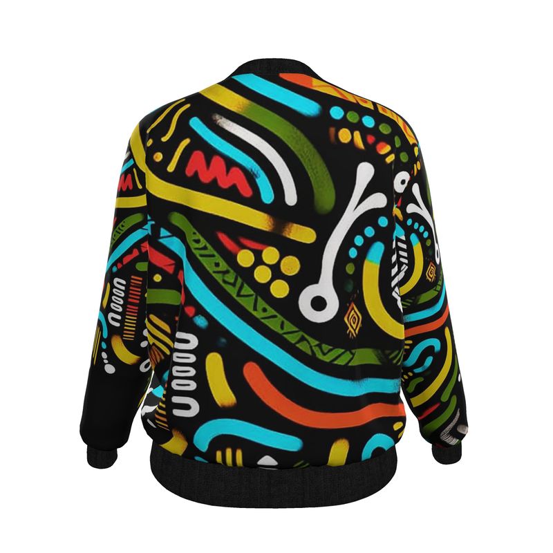 African Ladies Bomber Jacket