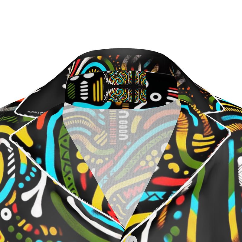 African Mens Luxury Pyjama Shirt