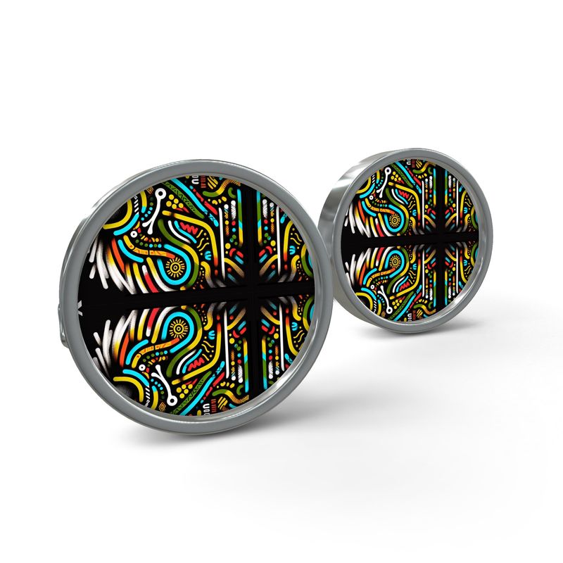 African Cufflinks