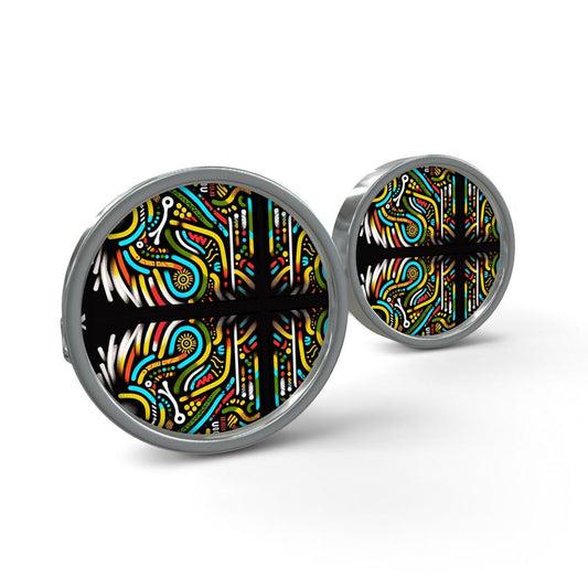 African Cufflinks