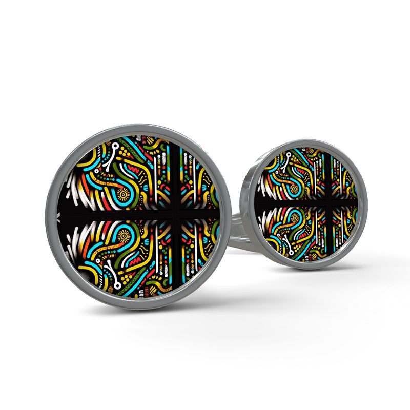 African Cufflinks