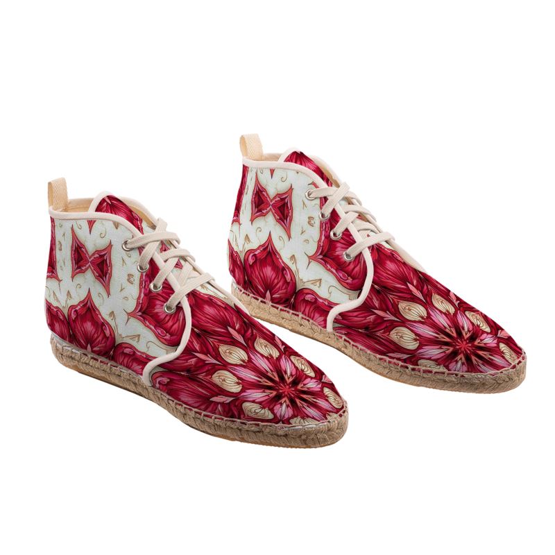 Mandala Hi Top Espadrilles