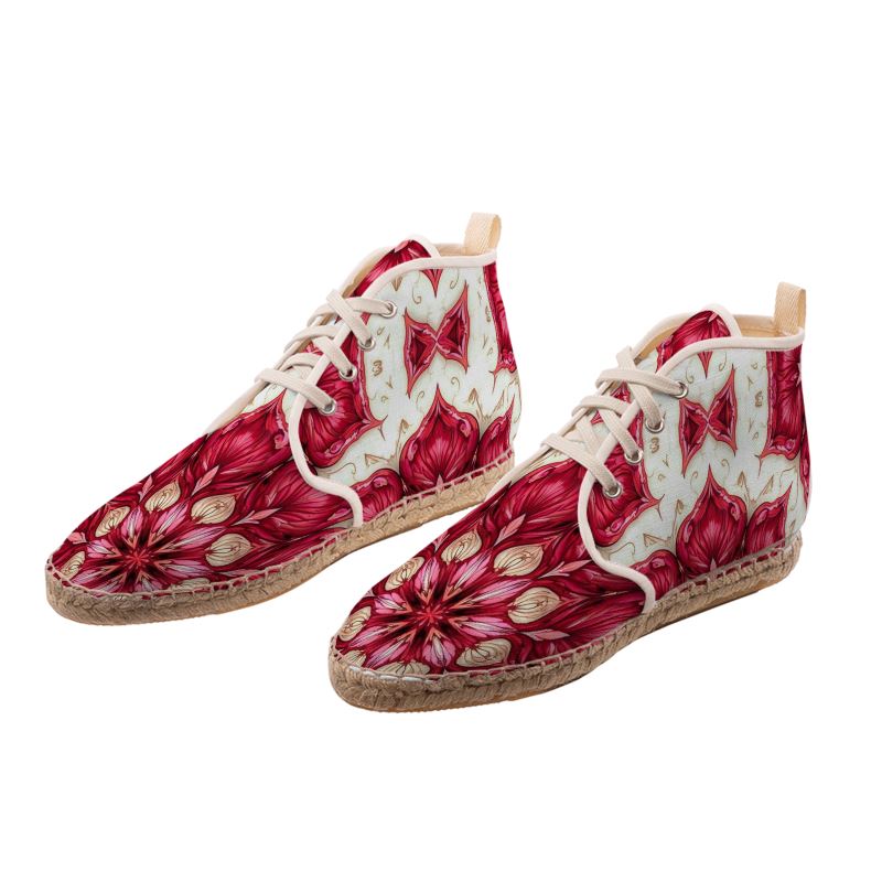 Mandala Hi Top Espadrilles