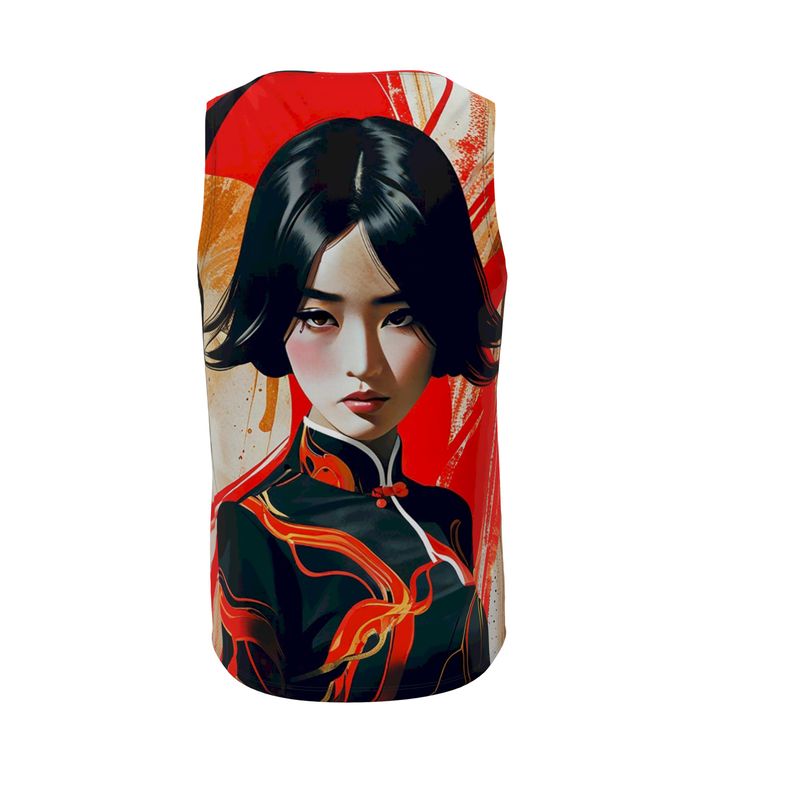 Gilet tagliato e cucito