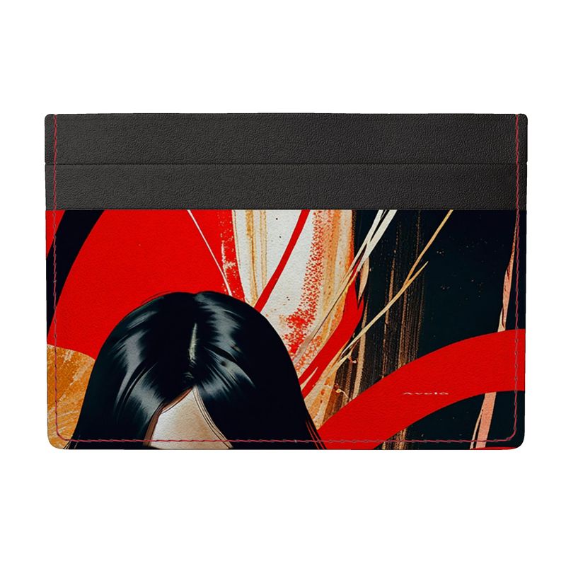 Porta carte in pelle