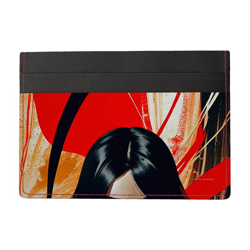 Porta carte in pelle