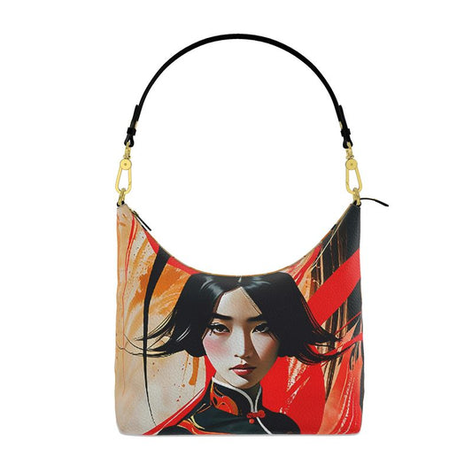 Asia Square Hobo Bag