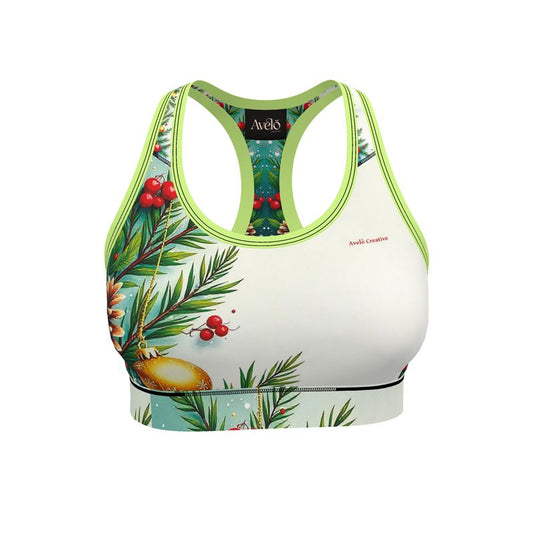 Christmas Sports Bra