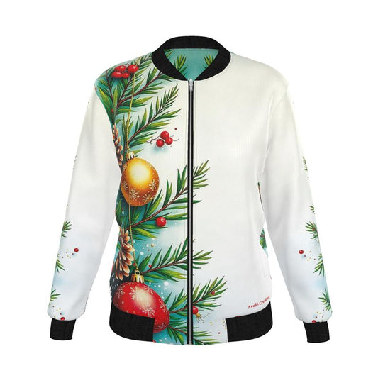 Giacca Bomber da Donna in Seta Reversibile