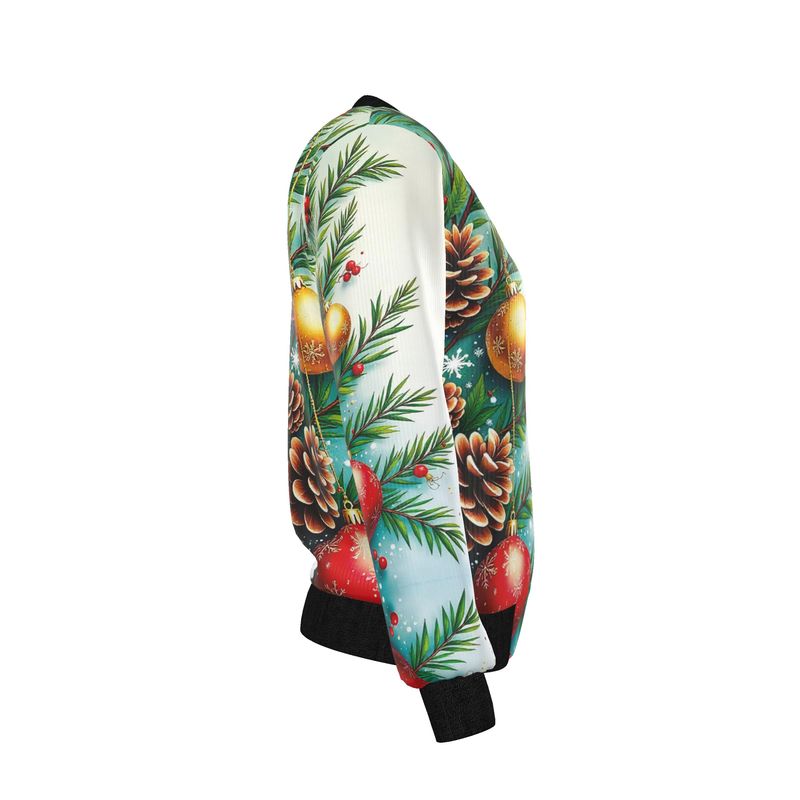 Giacca Bomber da Donna in Seta Reversibile