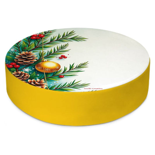 Cuscino pavimento rotondo personalizzato