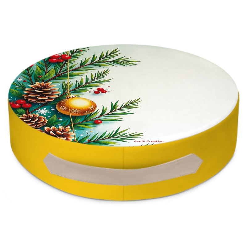 Cuscino pavimento rotondo personalizzato