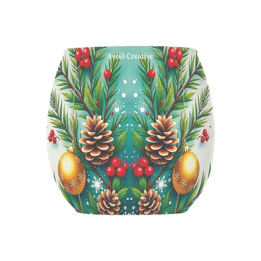 Porta candele in vetro