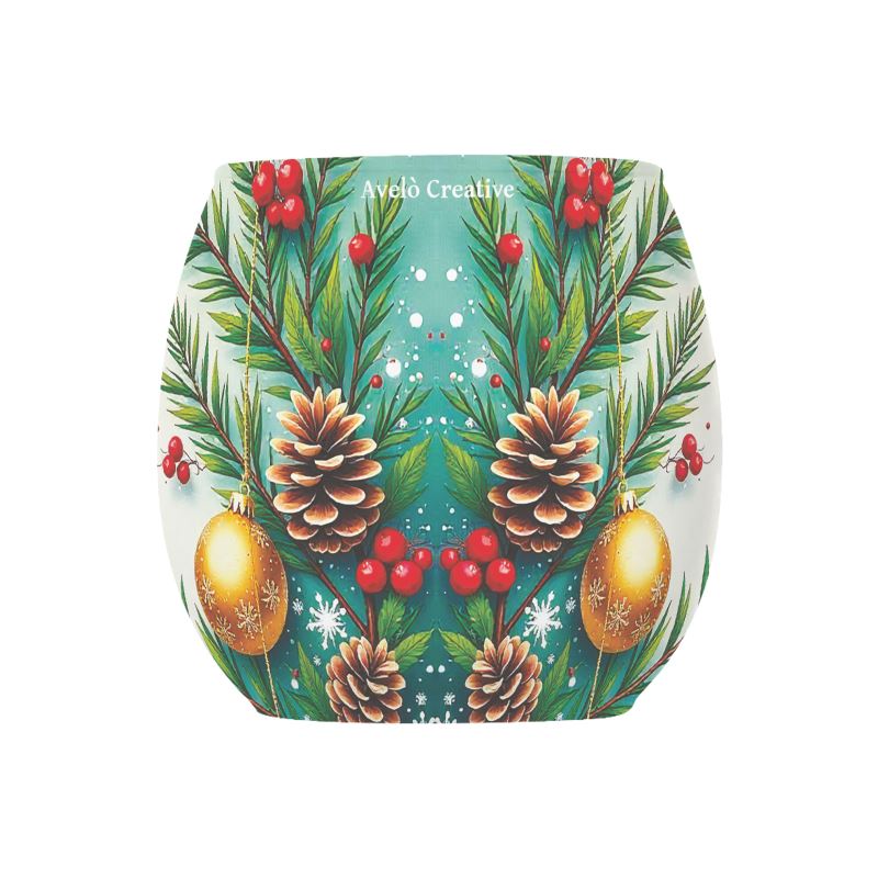 Porta candele in vetro