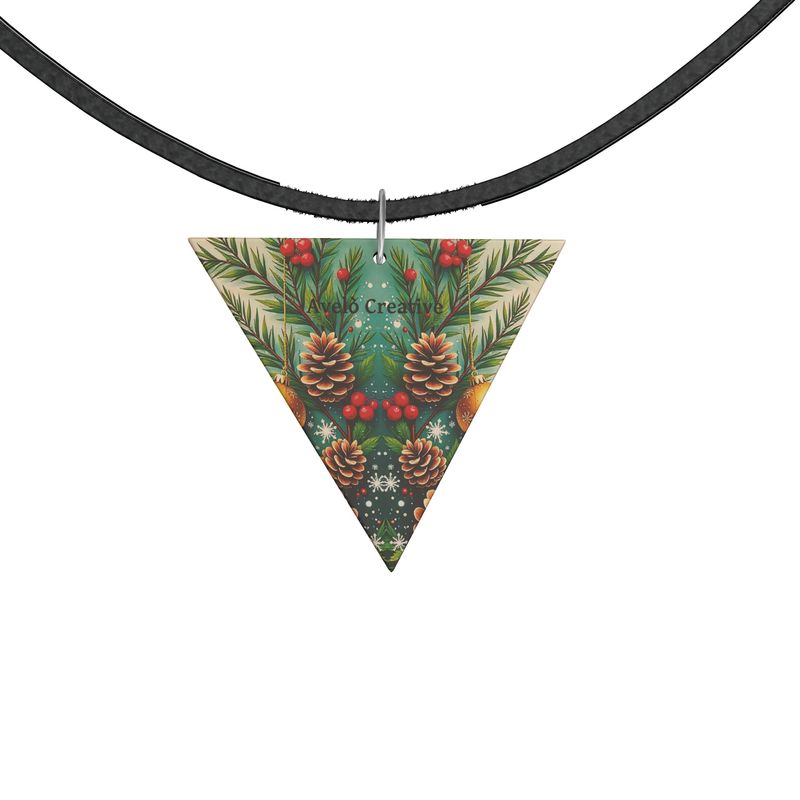 Collana in legno Forme Geometriche
