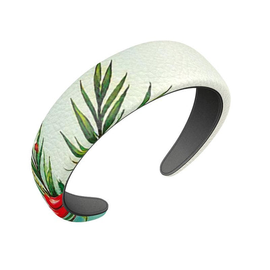 Cerchietto per Capelli in Pelle