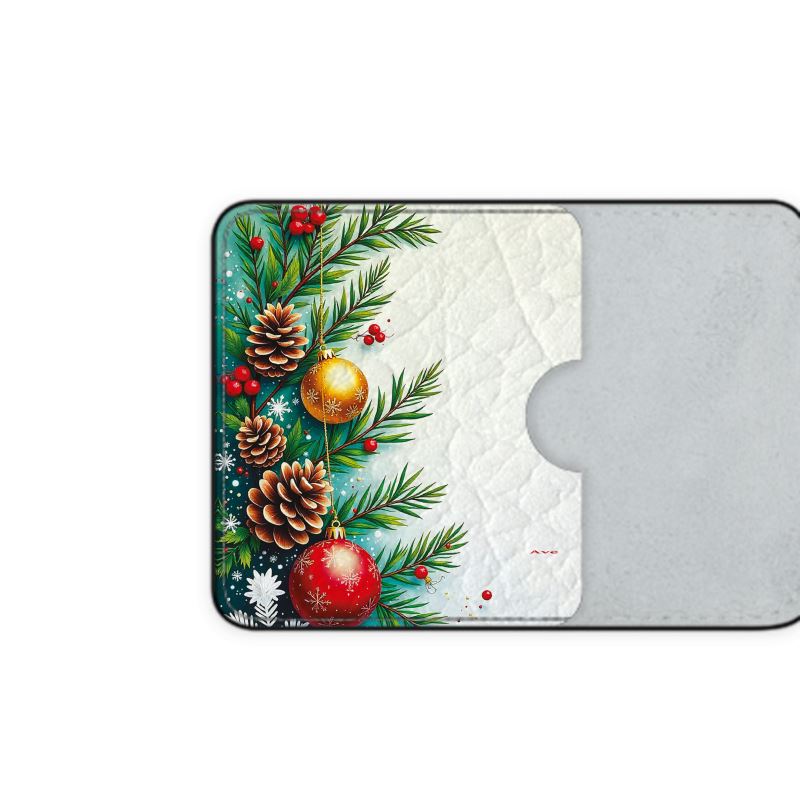 Porta carte in pelle