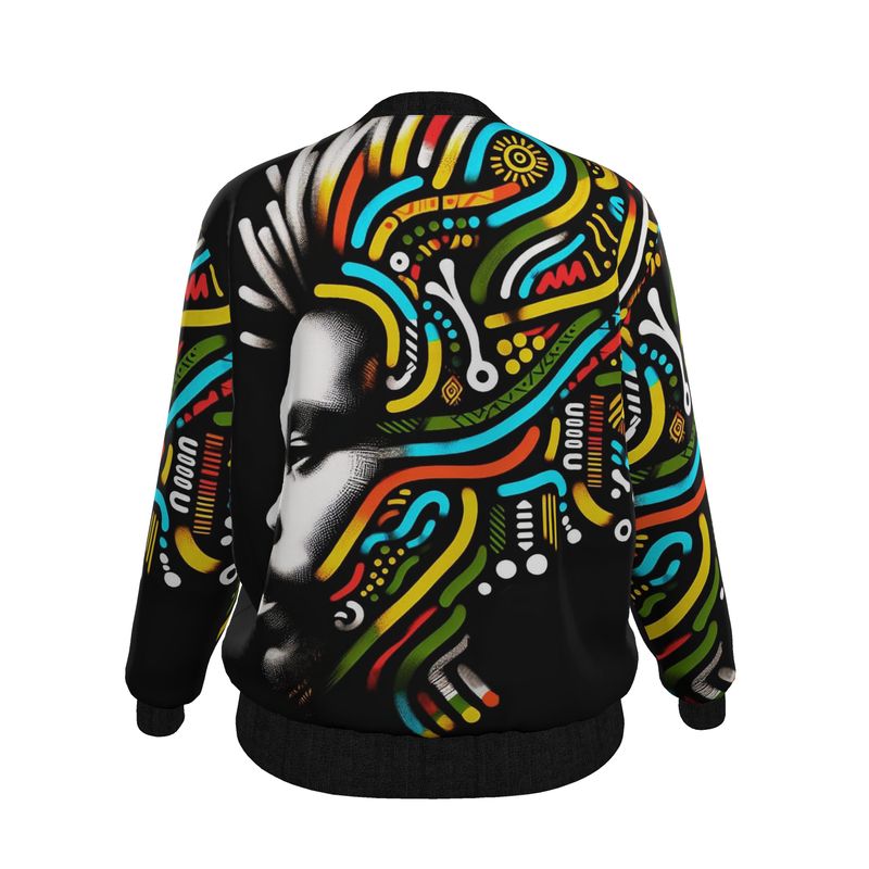 African Ladies Bomber Jacket